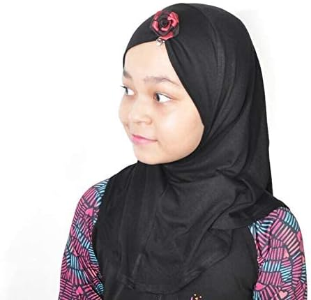 Cotton Jersey Instant Headscarf for Girls