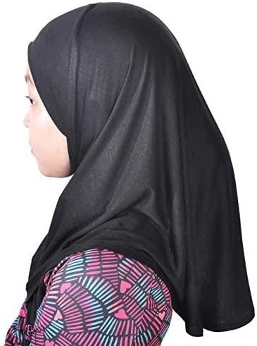 Cotton Jersey Instant Headscarf for Girls
