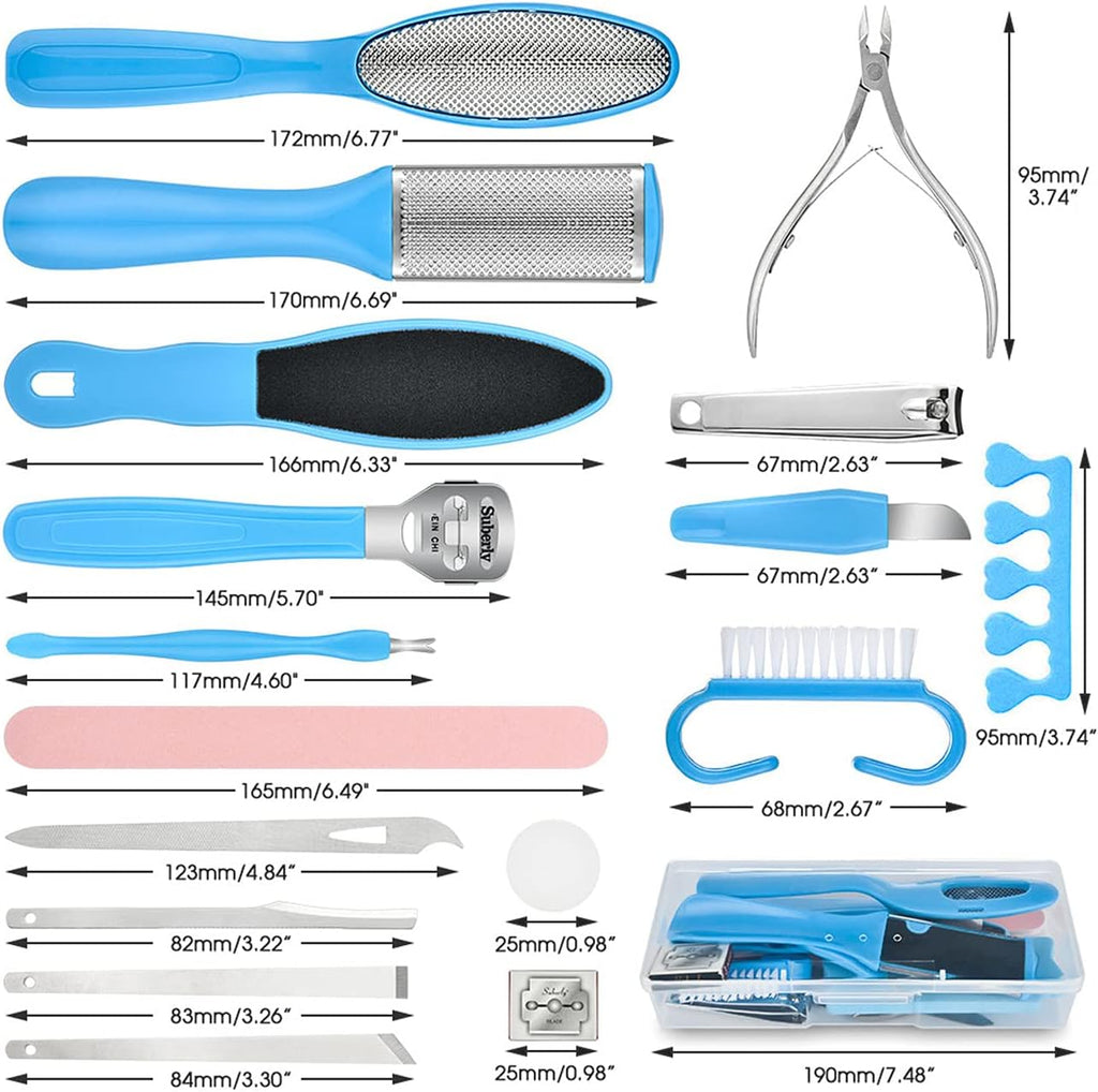 Multi-Functional 20-in-1 Pedicure Kit