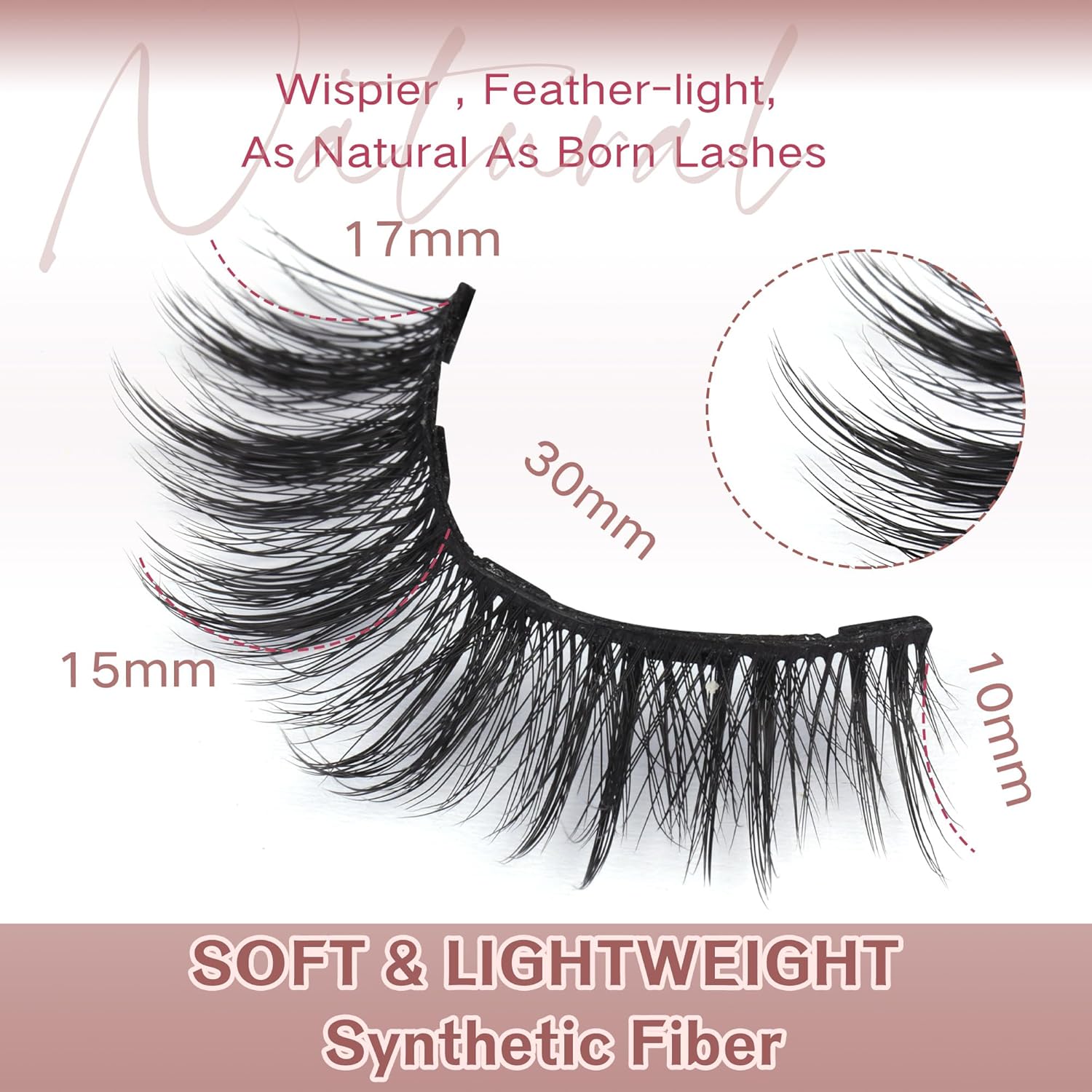 Magnetic Eyelashes with Eyeliner Kit