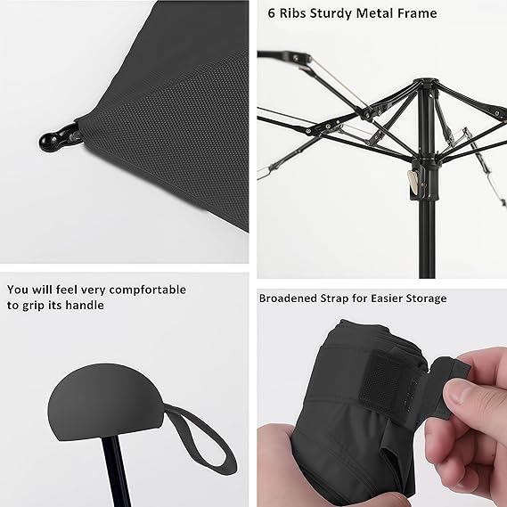 Mini Travel Umbrella with Case