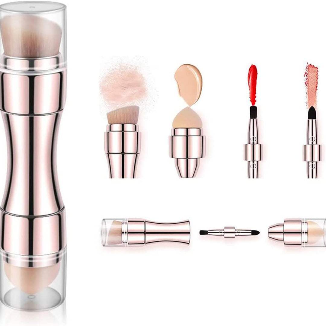 4-in-1 Multifunctional Makeup Brush Set