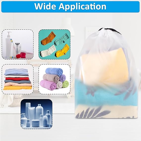 Clear Waterproof Shoe Bags for Travel