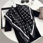 4 Pcs Satin Head Scarf Set for Women