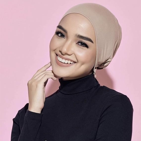 4 Pcs Women Under Scarf Hijab Cap 