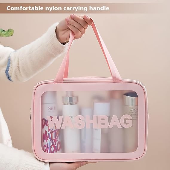 Waterproof Travel Cosmetic Bag Set of 3