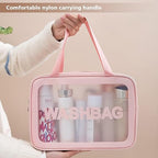 Waterproof Travel Cosmetic Bag Set of 3