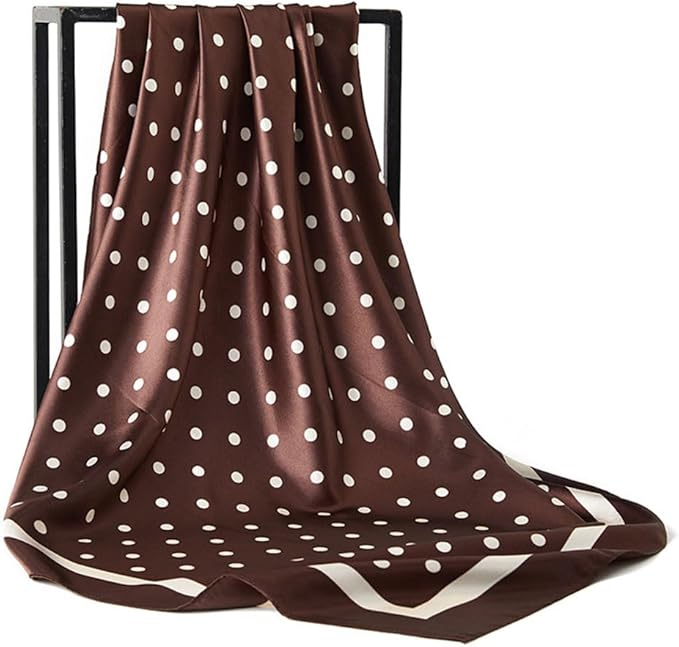4 Pcs Satin Head Scarf Set for Women