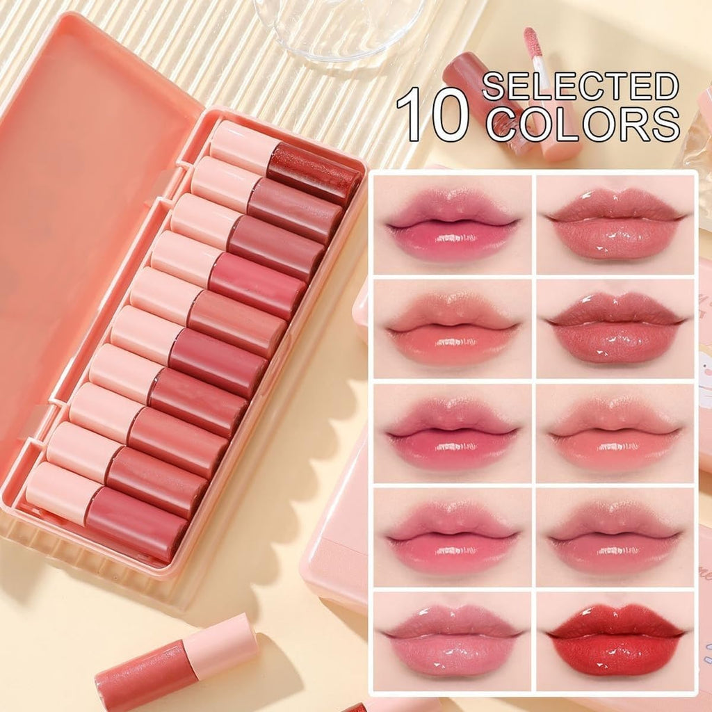 Korean Lip Tint Set 10 Shades