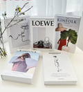 5 Piece Decorative Fake Books Set 