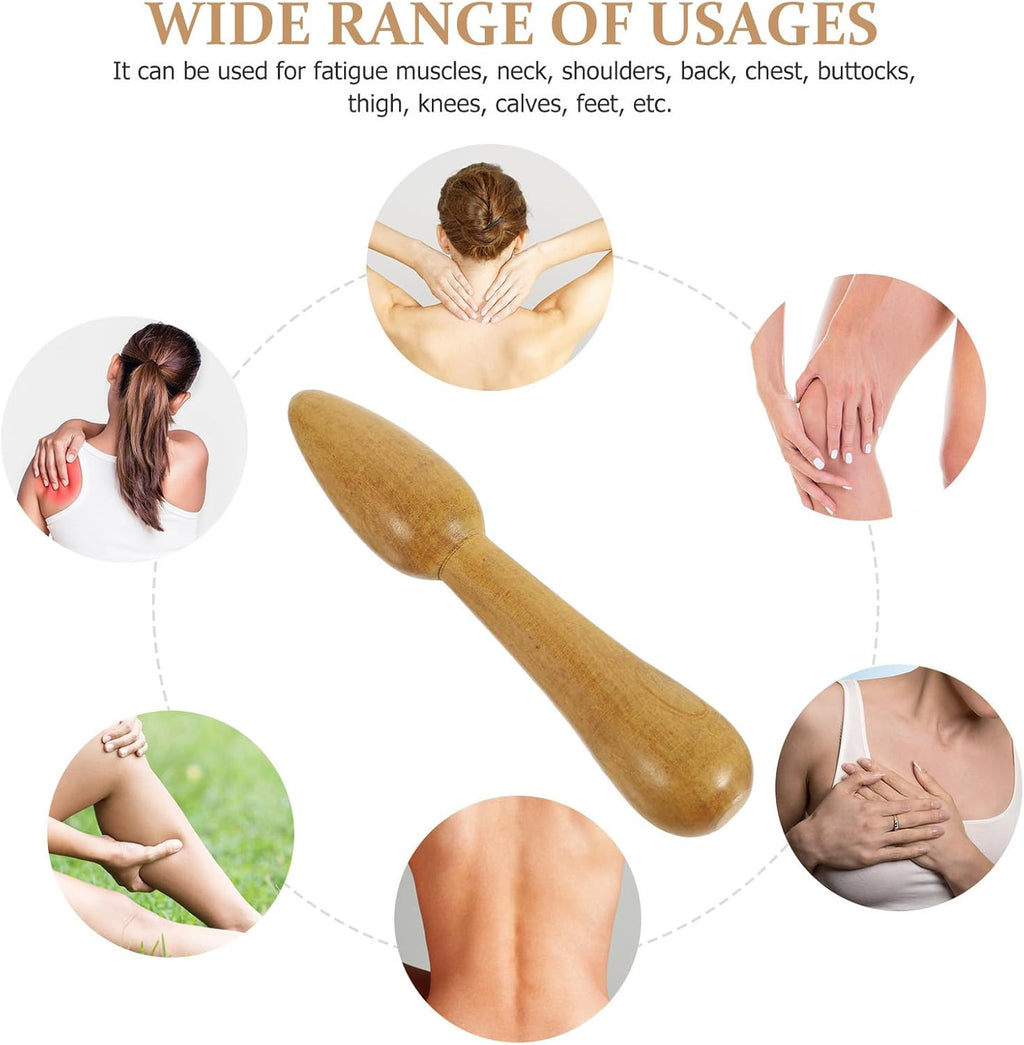 Wood Scraping Massage Stick Rod