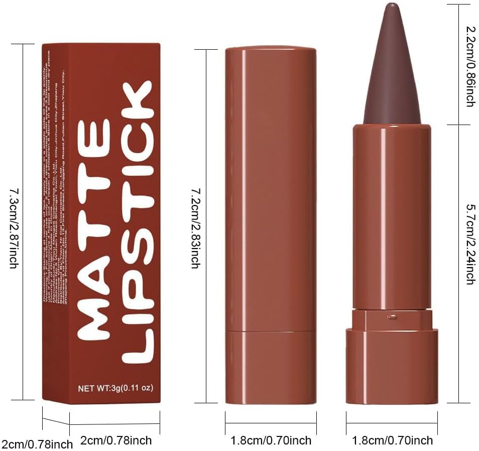 Matte Lipstick & Lip Liner Combo Set