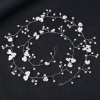 Pearl & Crystal Beads Headpiece for Wedding