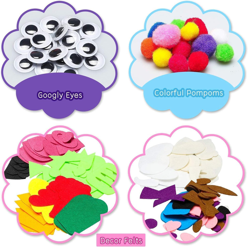 Creative DIY Hand Puppet Kit 6Pcs
