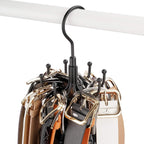 Rotatable Belt Hanger Closet Organizer