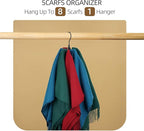 Rotatable Belt Hanger Closet Organizer