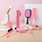 12-Piece Pink Hair Styling Set