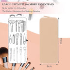 Travel Makeup Brush Holder Case with Zipper