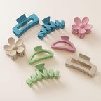 8 Pcs Flower Hair Claw Clips for Women