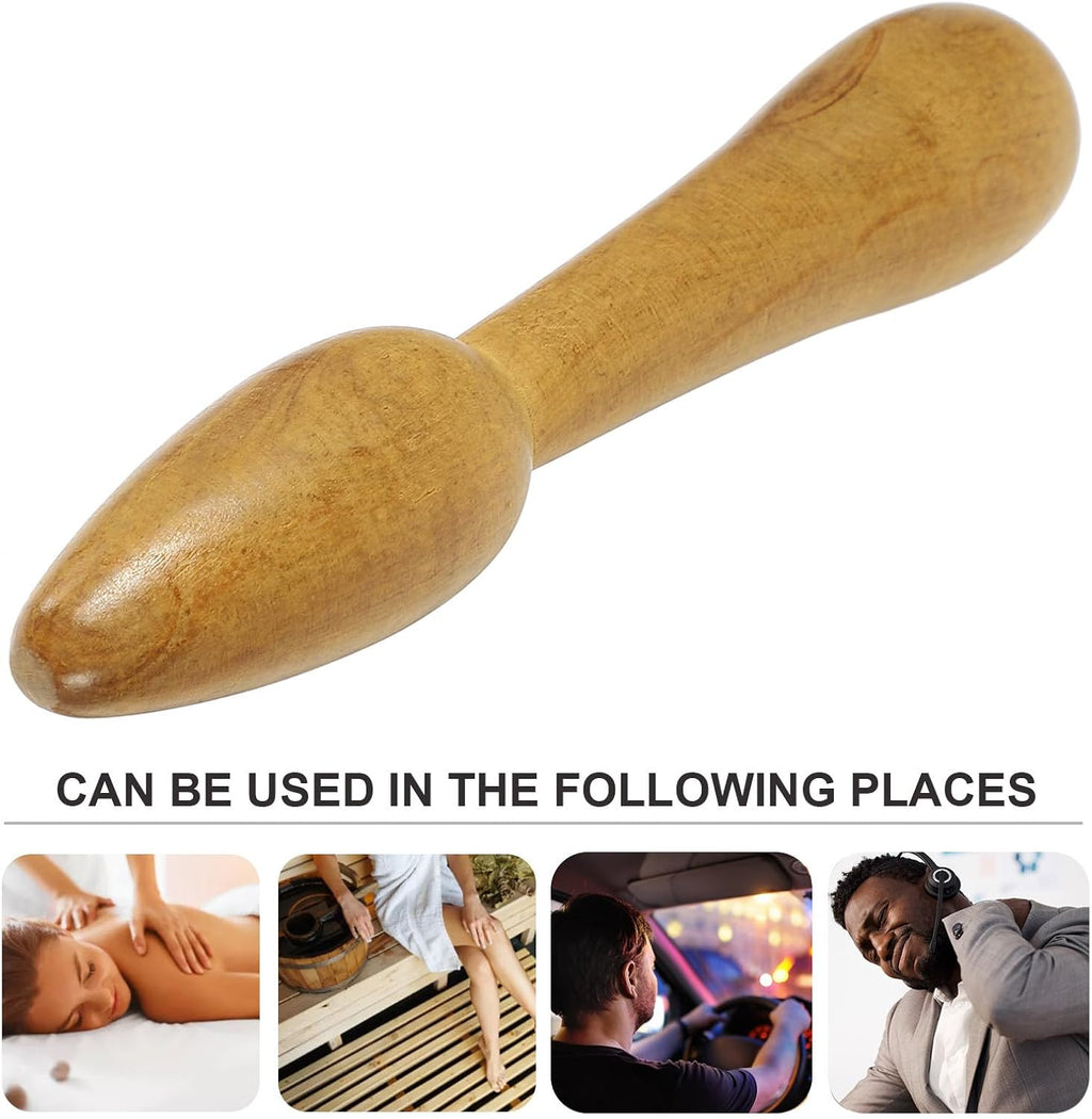 Wood Scraping Massage Stick Rod