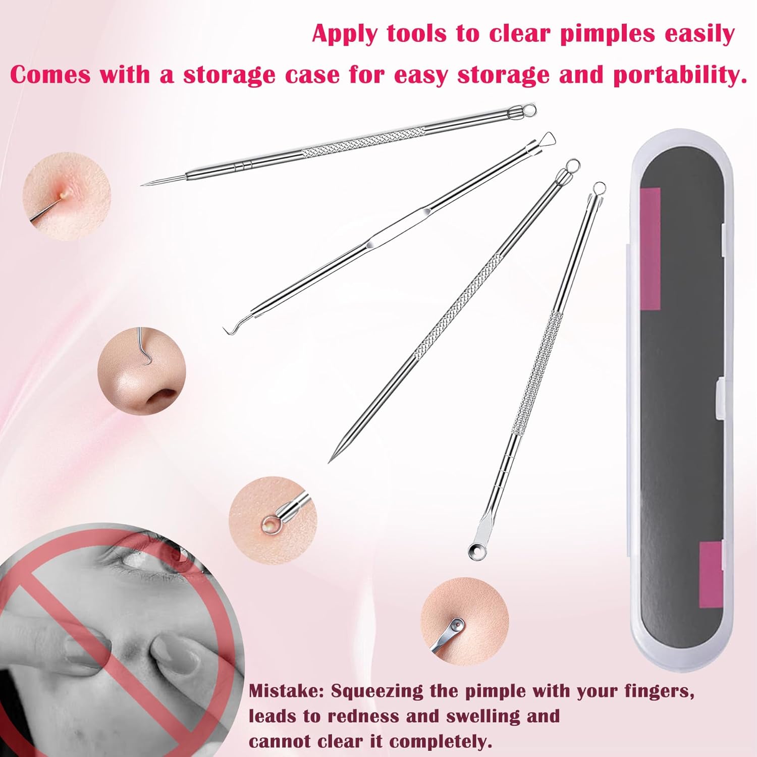 Acne Blackhead Pimple Remover Tool