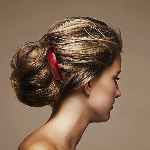 6 Pieces Large Hair Barrettes for Women