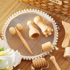 7 Pcs Wooden Face Massage Tool Set