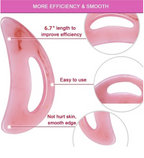 Large Resin Gua Sha Massage Tool with Handle