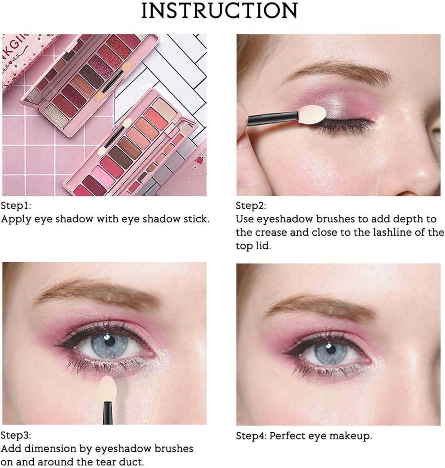 Eyeshadow Applicators 50 Pcs