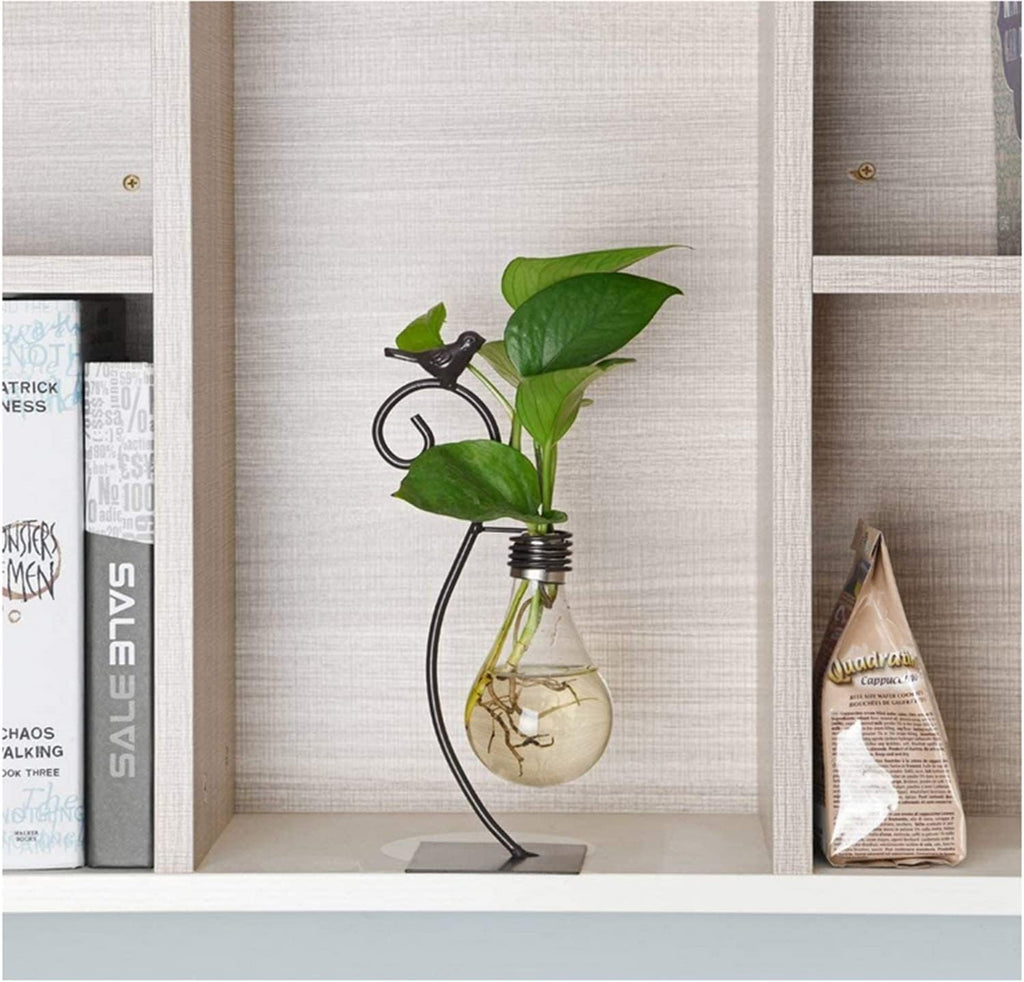 Modern Creative Bird Plant Terrarium Stand