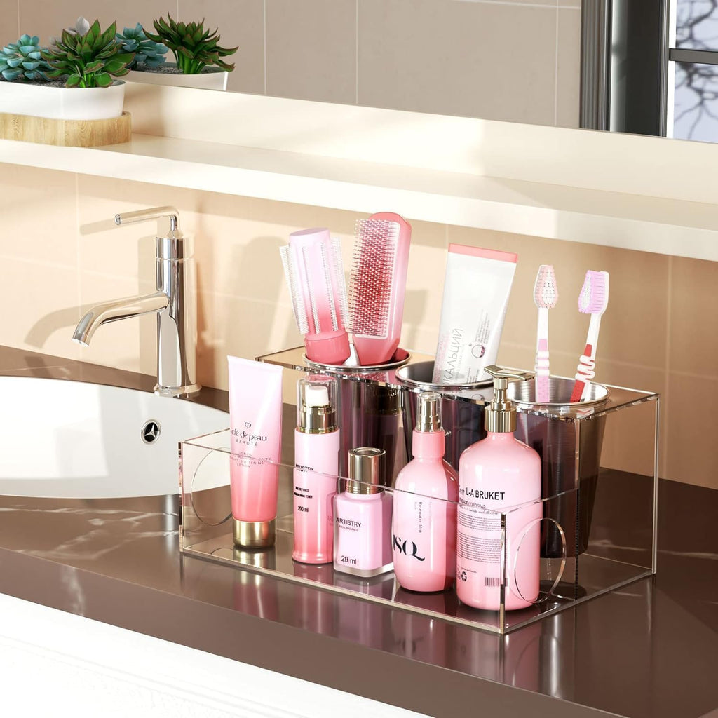 Acrylic Hair Styling Tool Organizer