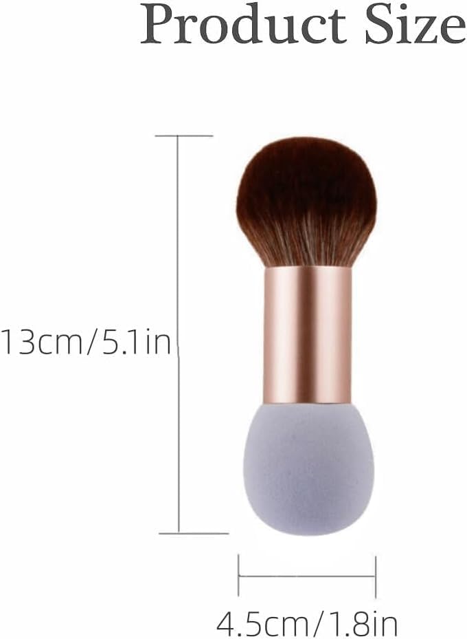 Dual Makeup Brushes 2 Pcs