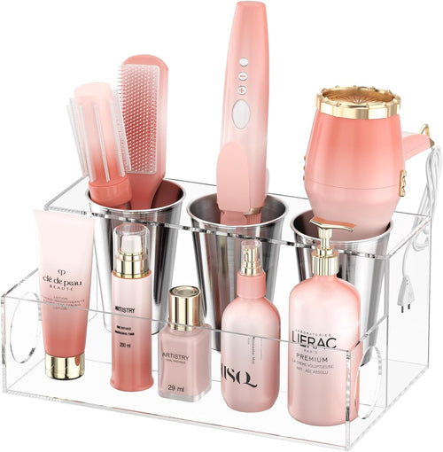 Acrylic Hair Styling Tool Organizer 
