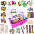 Art and Craft Supplies for Kids with Storage Box
