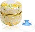 Body Powder Case with Puff Container