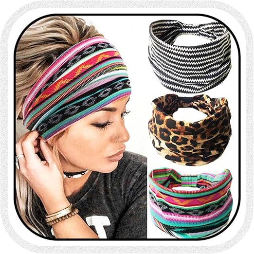 Boho Headbands Leopard Hair Bands 