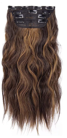 Clip in Hair Extensions 4 Pcs 