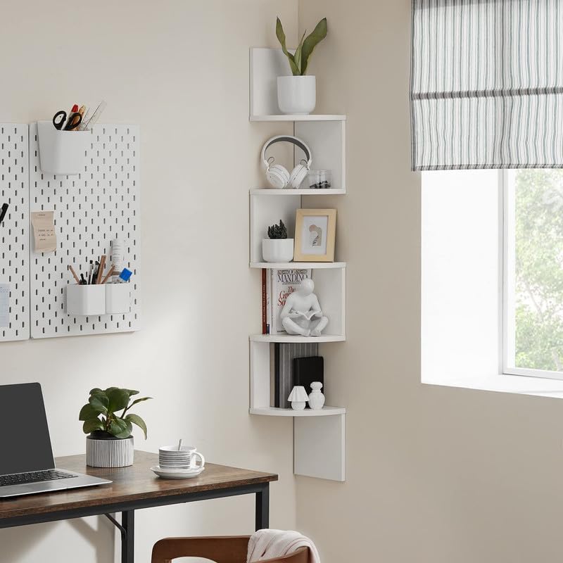 Corner Shelf Wall Mount 5-Tier