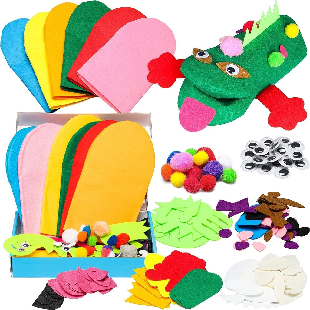 Creative DIY Hand Puppet Kit 6 Pcs 