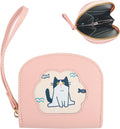 Cute Cat and Fish Small Purse