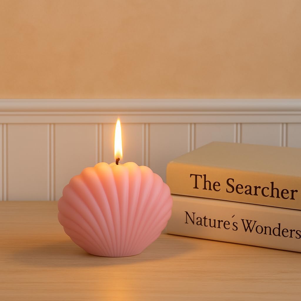 Decorative Shell Shape Candle Light