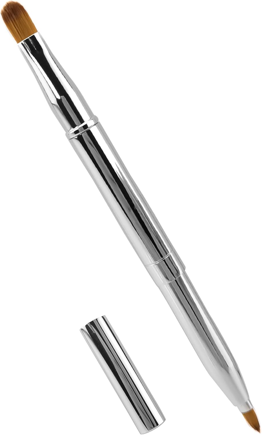 Double-Ended Retractable Lip Makeup Brush 