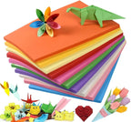 Double-Sided Colored Craft Paper 100 Sheets 