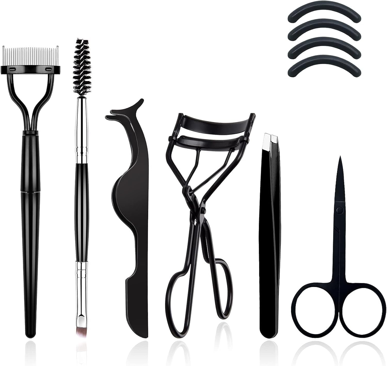 Eyelash Comb Brush Tools 7 Pcs