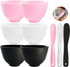 Face Mask Mixing Bowl Set 9 Pcs