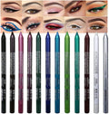 Gel Glitter Eyeliner Pencils Set 