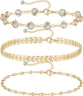 Gold Plated Stainless Steel Adjustable Foot Jewelry