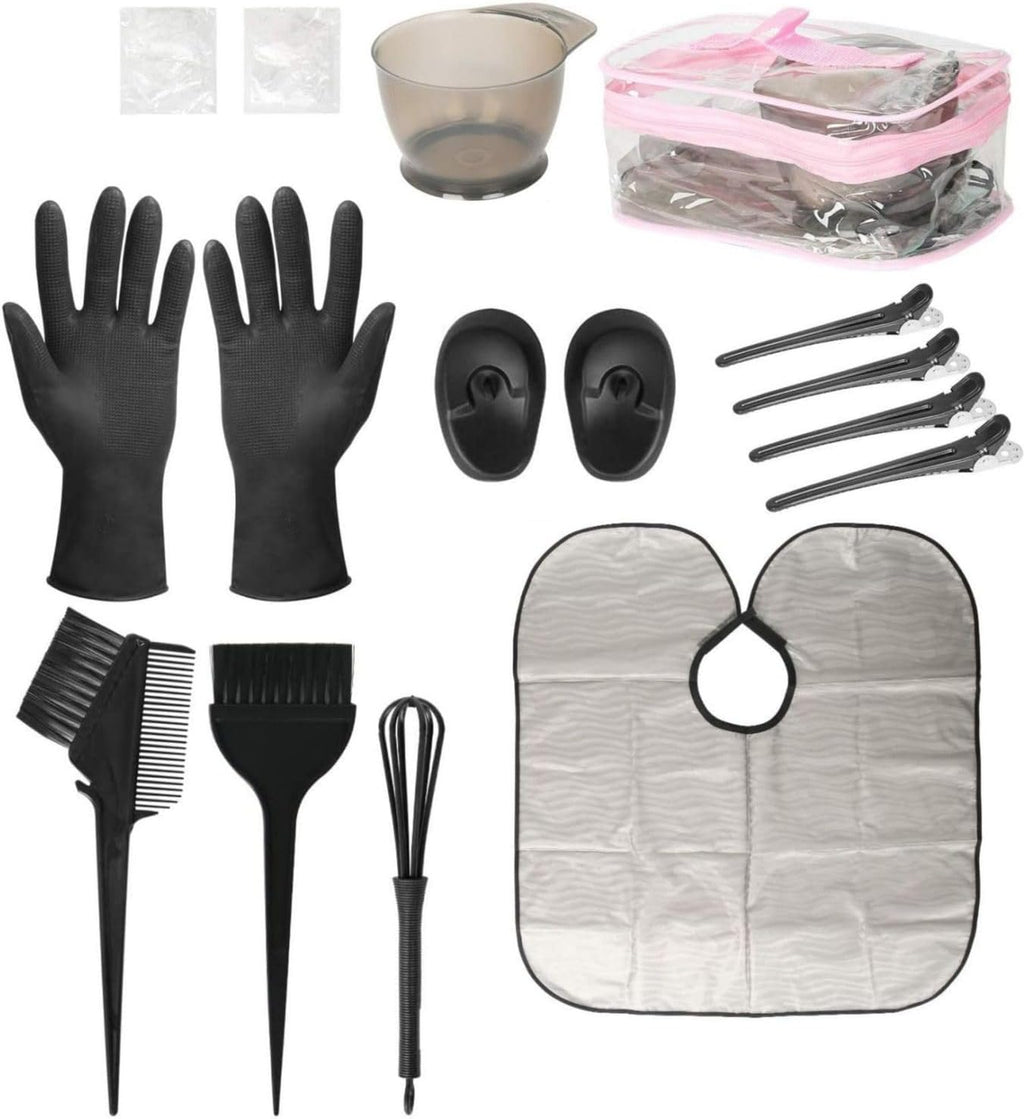 Hair Dye Coloring Kit 16 Pcs