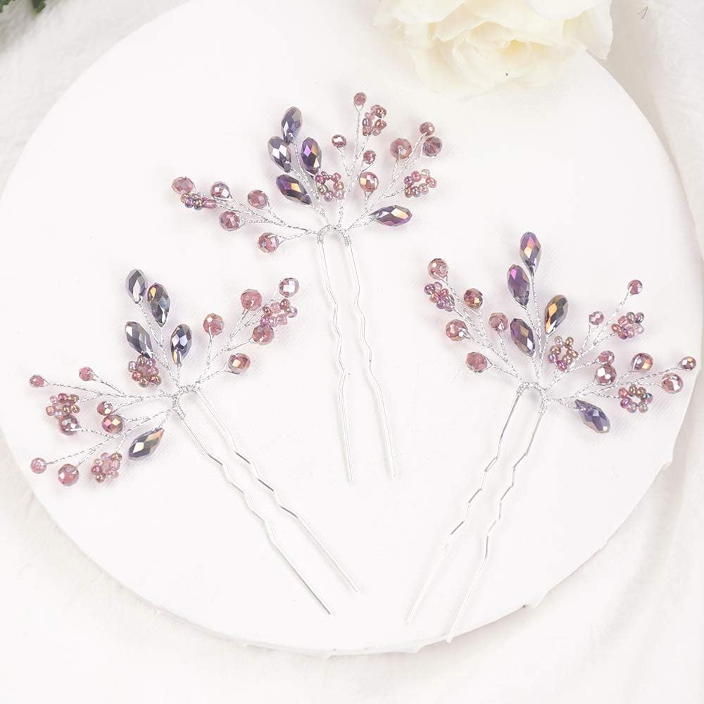 Hair Pins Crystal Hair Accessories for Women 