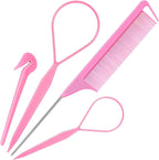 Hair Styling Terry Tool Set 4-Pcs